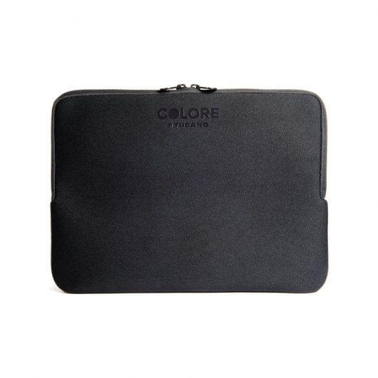 Tucano Colore Custodia in neoprene nera per laptop 12,5".