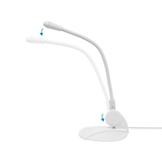 Tooq TQH-MICF Micrófono de Sobremesa Flexible