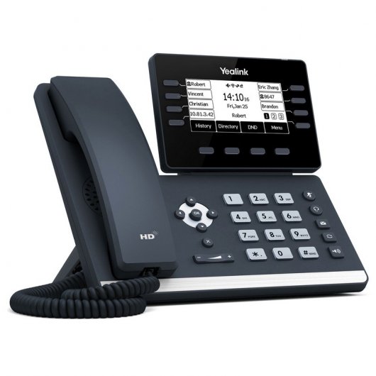 Yealink SIP-T53W VoIP-Telefon Schwarz