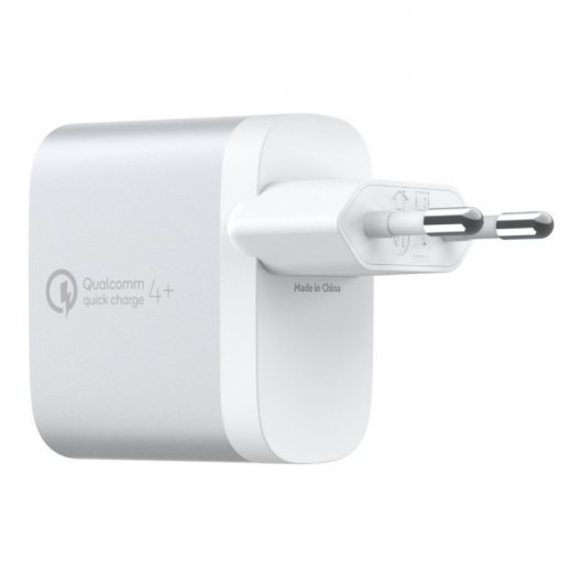 Caricabatterie da muro Belkin USB-C a ricarica rapida + cavo Quick Charge 4+