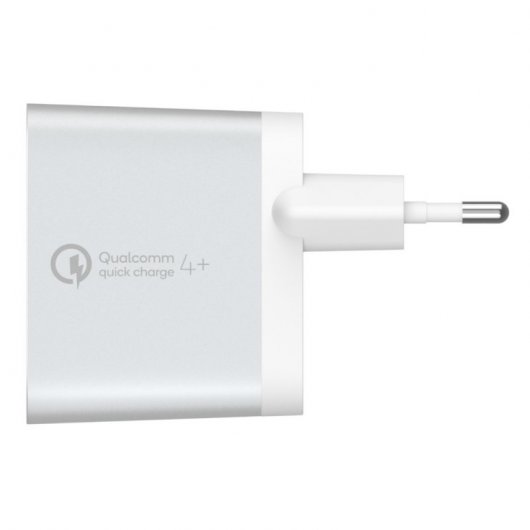 Caricabatterie da muro Belkin USB-C a ricarica rapida + cavo Quick Charge 4+