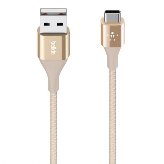 Belkin Cable MIXIT DuraTek de USB-C para USB-A 1.2m Dourado