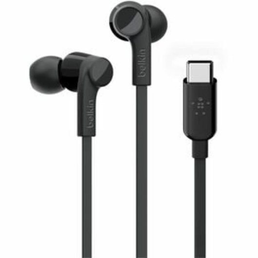 Belkin Rockstar Auriculares USB-C Pretos