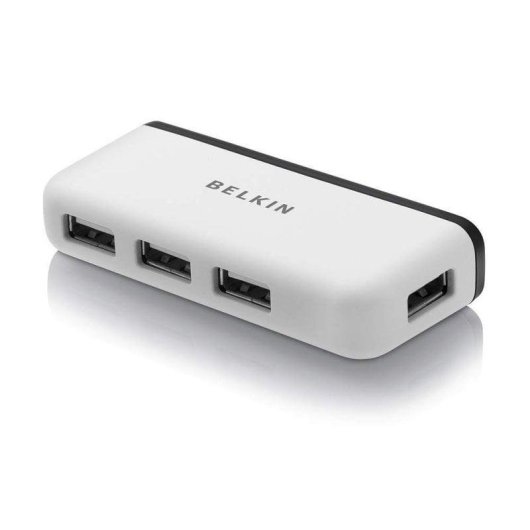 Hub USB 2.0 Belkin 4 Ports Branco