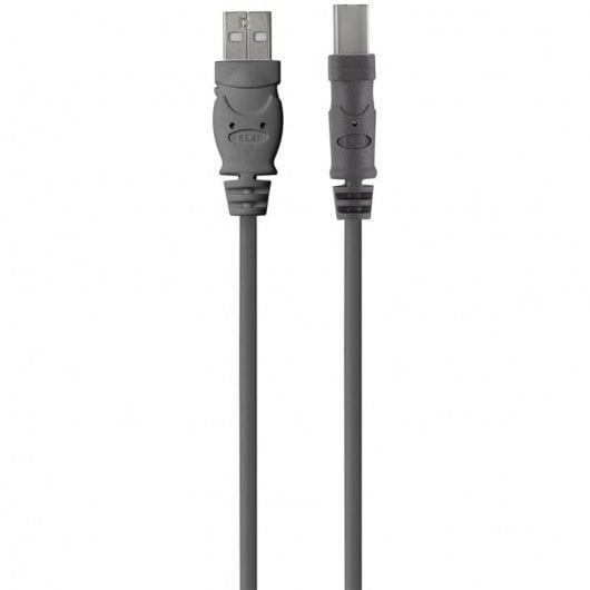 Belkin USB 2.0 A - USB 2.0 B, 1.8m cavo USB 1,8 m USB A USB B Grigio