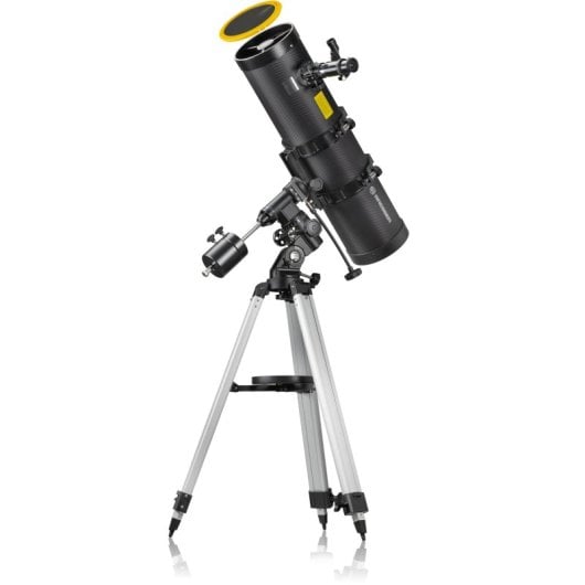 Bresser-Pollux-Telescopio-Reflector-150/1400-EQ3-con-Filtro-Solar-y-Adaptador-para-Móvil