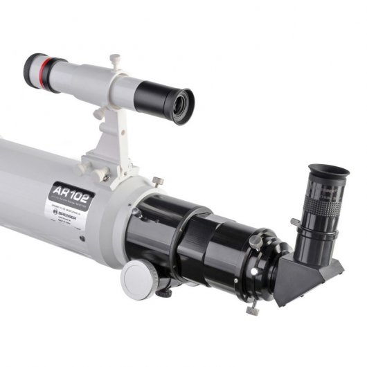 Bresser Optics Messier AR-102/1000 EXOS-2 GoTo Réfracteur 200x Blanc