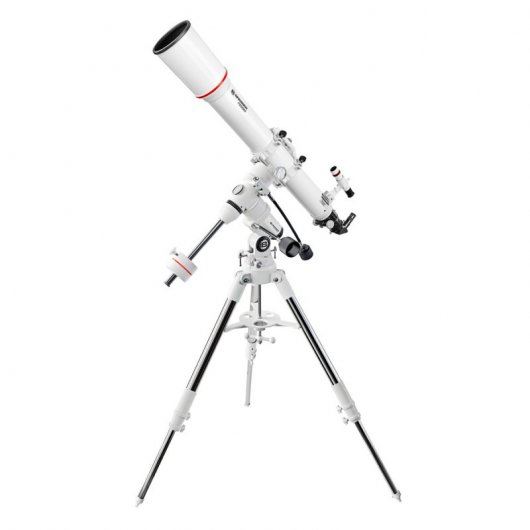Bresser Optics Messier AR-102L/1350 EXOS-1/EQ4 Réfracteur 200x Blanc