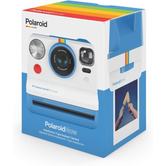 Polaroid Now Cámara Instantánea Azul
