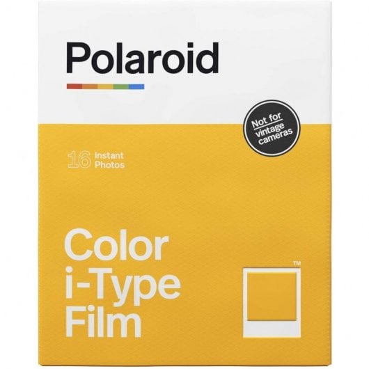 Polaroid Color Film 600 Pack 16 Películas Instantáneas Color para I-Type