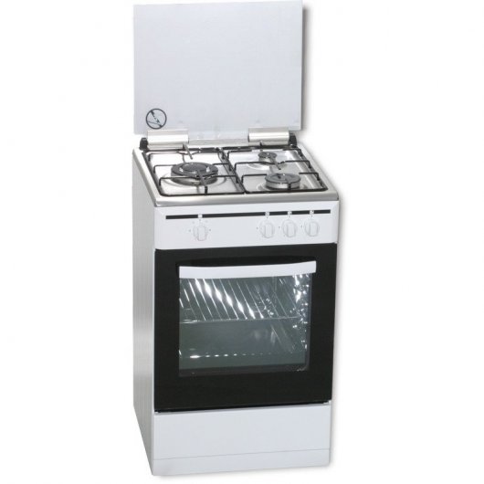 Rommer VCH-355 FG BUT Cocina de Gas 3 Zonas Blanca