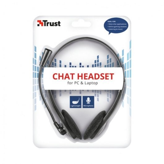 Trust Chat Headset Auriculares com Microfone