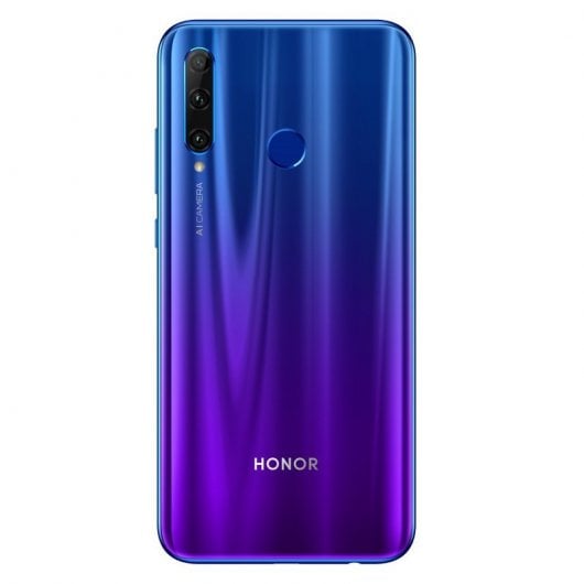 Honor Pack 20 Lite 4/128GB Azul + Honor Band 5 Azul