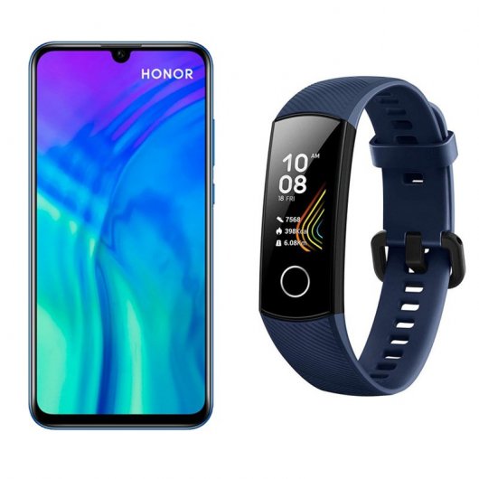 Honor Pack 20 Lite 4/128GB Azul + Honor Band 5 Azul