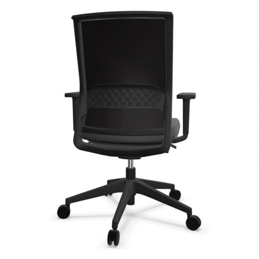 Actiu Stay Serie 30 Silla de Oficina Respaldo Tejido Técnico Spin Negra