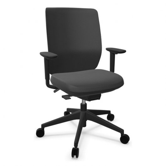 Actiu Trim 50 Silla de Oficina Negra