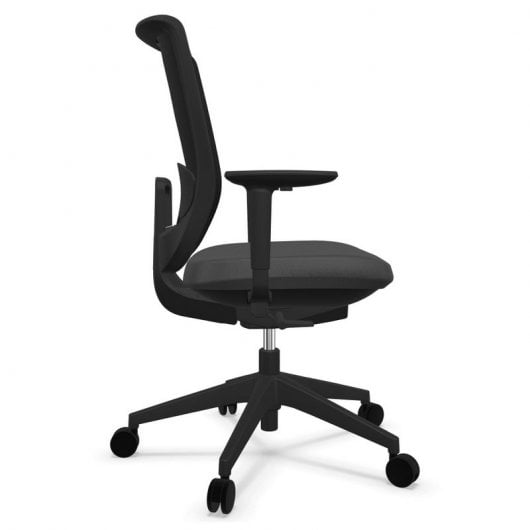 Chaise de bureau Actiu Trim 30 noire