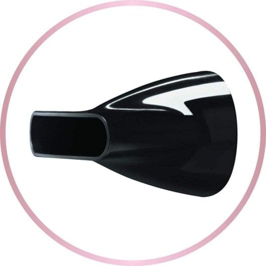 Professioneller Föhn Rowenta Compact Pro+ 2200W 2 Temperaturstufen 2 Geschwindigkeiten Ionisch Schwarz Kupfer