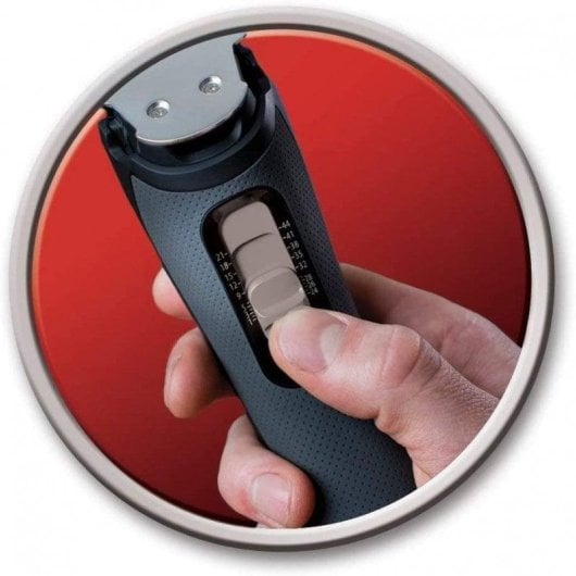 Máquina de Cortar Cabelo Remington Pro Power Titanium Plus Sem Fios 75min 17 Comprimentos