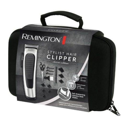 Remington Stylist Classic Edition Cortapelos Inalámbrico Plata