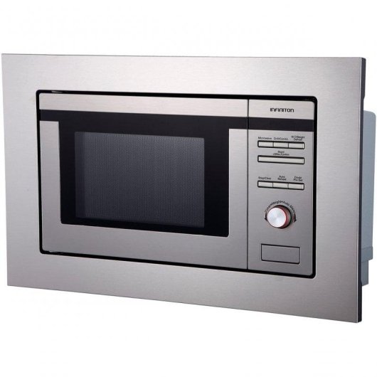 Mikrowelle Infiniton IMW-1620 20L 800W mit Grill 1000W Edelstahl