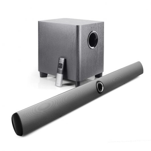 Edifier B8 Barra de Sonido con Subwoofer Plata