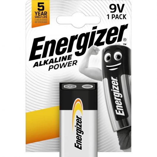Energizer Alkaline Power Alkaline Batterie 6LR61 9V