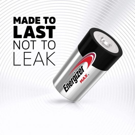 Energizer Max Pila Alcalina 6LR61/6LF22 9V