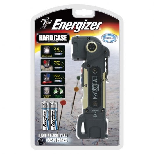 Energizer Hard Case Tactical Linterna LED 80 Lúmenes
