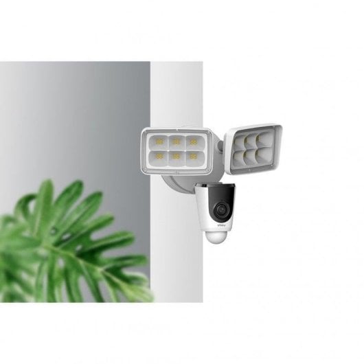 Imou Floodlight Cam Cámara de Seguridad Exterior 1080P con Reflectores