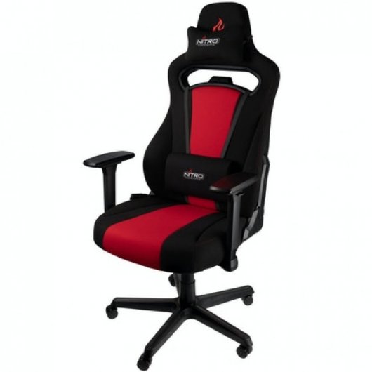 Nitro Concepts E250 Silla Gaming Negra/Roja