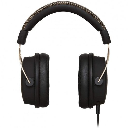 HyperX Cloud Alpha Gold Auriculares Gaming Multiplataforma Preto/Dourado