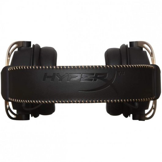 HyperX Cloud Alpha Gold Auriculares Gaming Multiplataforma Preto/Dourado