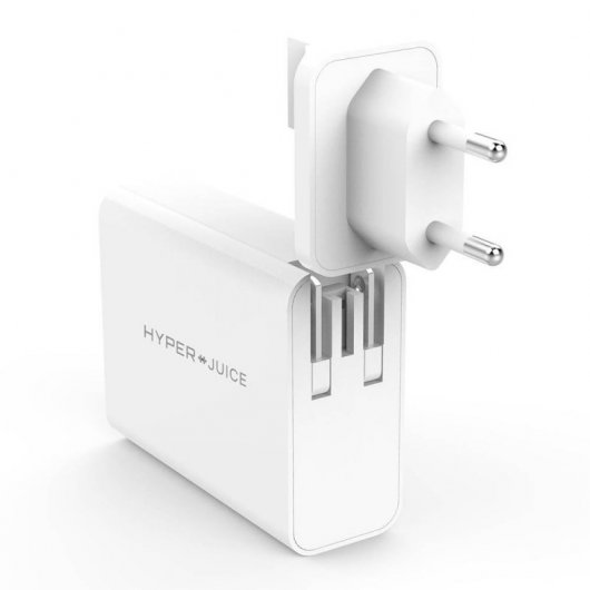 Caricabatterie doppio USB-C/USB-A Hyper Juice HJ-GAN100 GAN da 100 W
