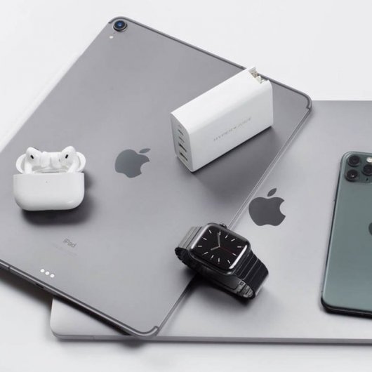 Caricabatterie doppio USB-C/USB-A Hyper Juice HJ-GAN100 GAN da 100 W
