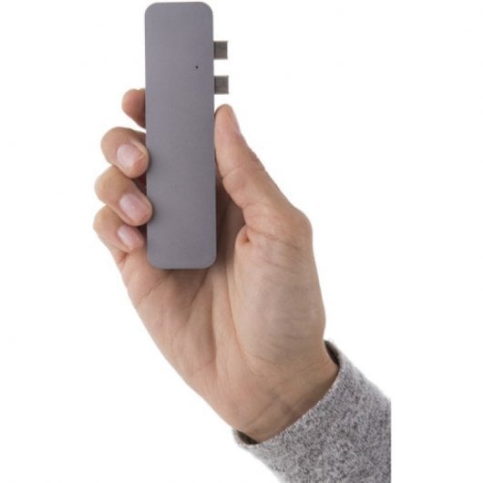 Hyper HyperDrive Duo Dockstation USB-C para MacBook Pro Cinzento Espacial