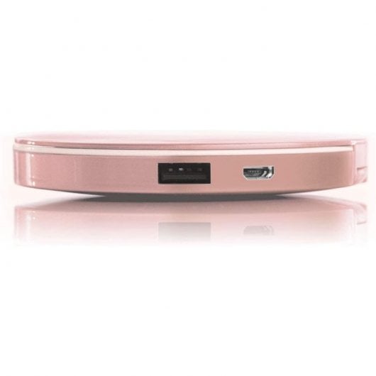Hyper Pearl 3000 Powerbank 3000mAh con Espejo Rosa