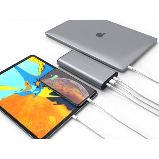 Hyper HyperJuice Powerbank 130W 27000mAh Gris Espacial