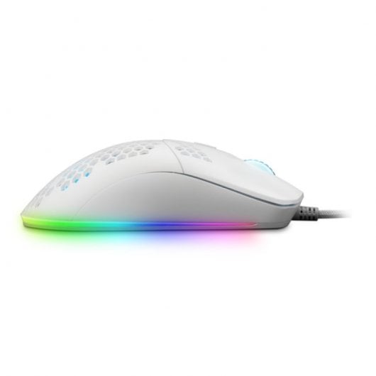 Mouse da gioco Mars Gaming MMAX RGB 12400 DPI bianco