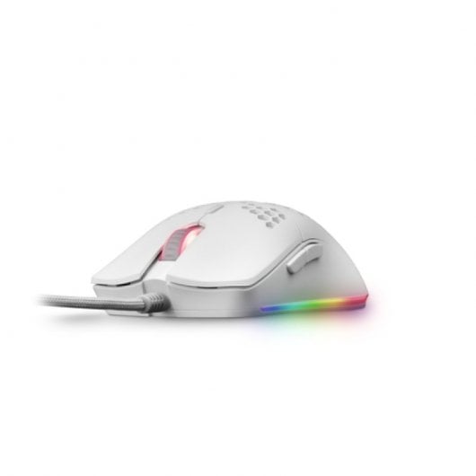 Mouse da gioco Mars Gaming MMAX RGB 12400 DPI bianco