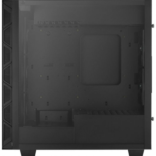 Aerocool Flo Cristal Templado USB 3.0 Negra