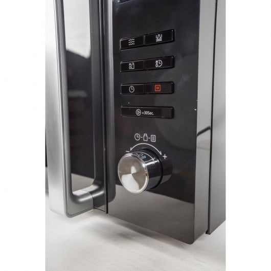 Sauber HMS04BDG Microondas con Grill 23L 800W Negro