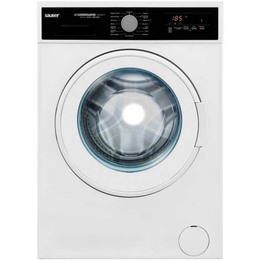 Sauber WM20814 Lavadora Carga Frontal 8Kg A+++ Blanca