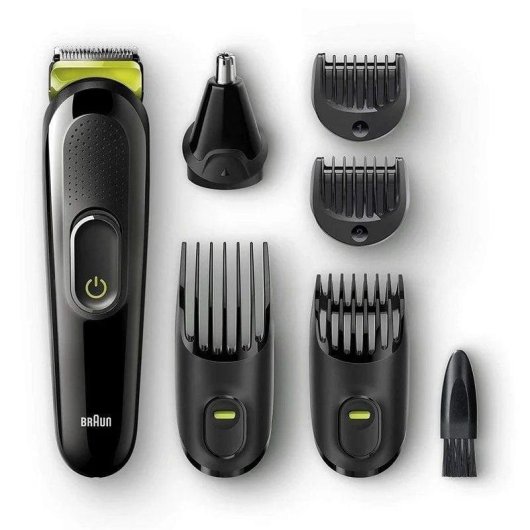 Braun MGK 3921 Barbero 6 en 1 Negro