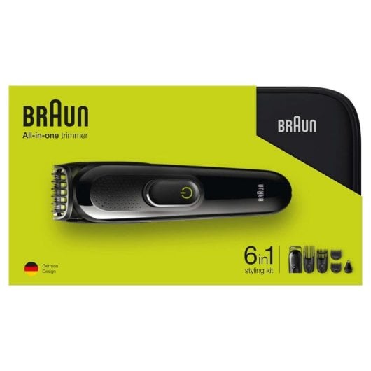Braun MGK 3921 Barbero 6 en 1 Negro