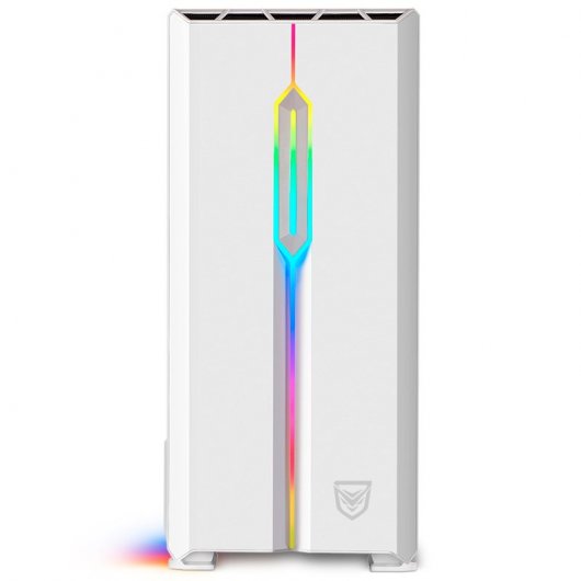 Nfortec Antares USB 3.0 Cristal Templado RGB Blanca Refurbished