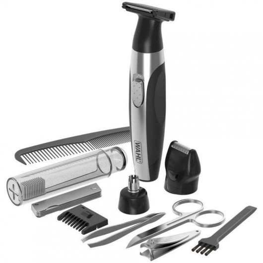 Nasen und Ohrentrimmer Wahl 5604 Travel Kit Deluxe Kabellos 4 Längen 1 Aufsatz Trocken