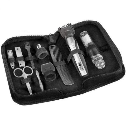 Nasen und Ohrentrimmer Wahl 5604 Travel Kit Deluxe Kabellos 4 Längen 1 Aufsatz Trocken