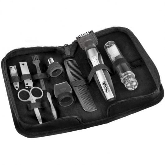 Wahl 5604 Travel Kit Deluxe Reise-Haarschneider mit Zubehör