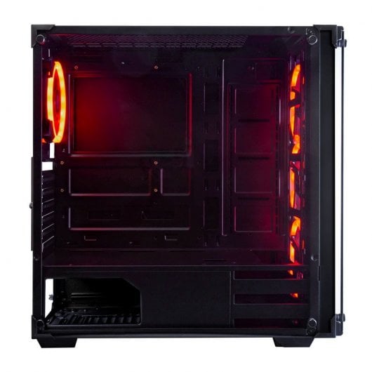 Nfortec Draco V2 Cristal Templado USB 3.0 RGB Negra Refurbished